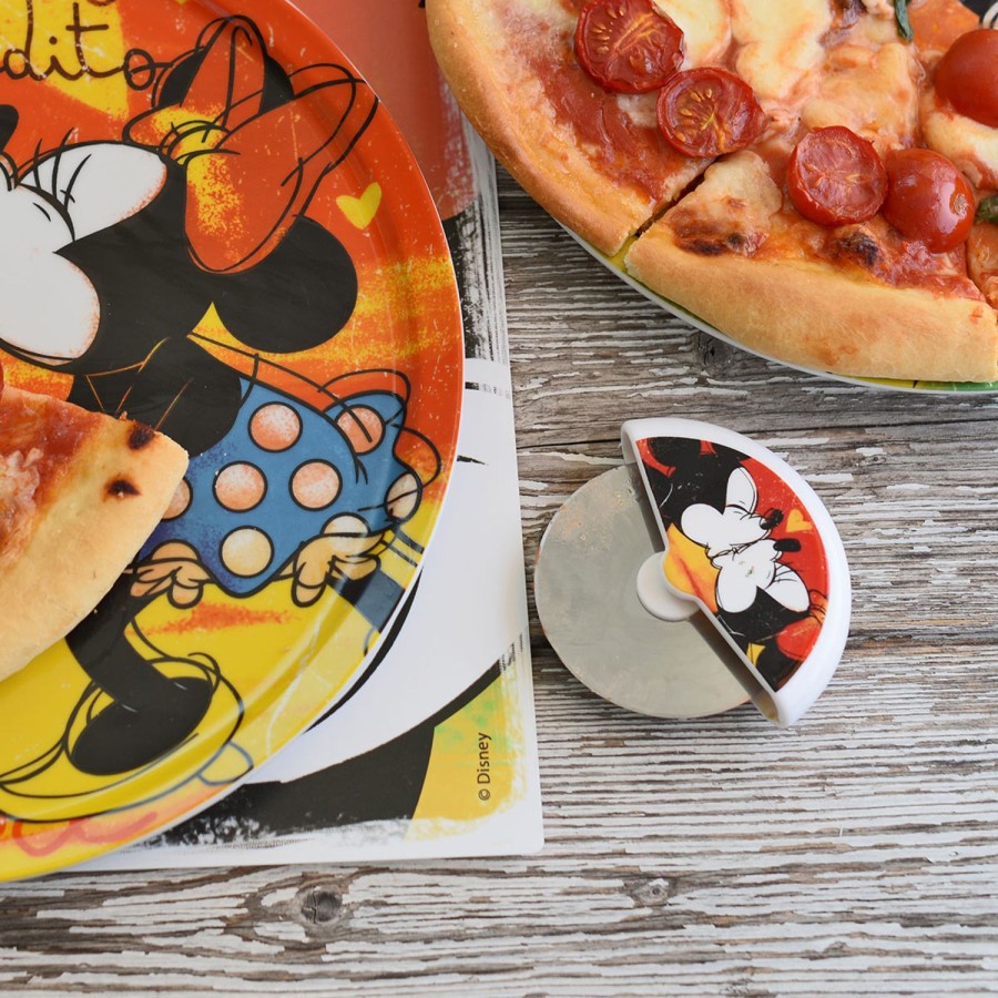 Kitchen Egan | Pizza Cutter Red Mickey Mouse