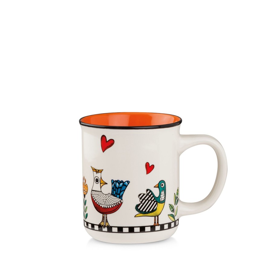 Breakfast Egan | Mug Cocorico Orange Ml 380