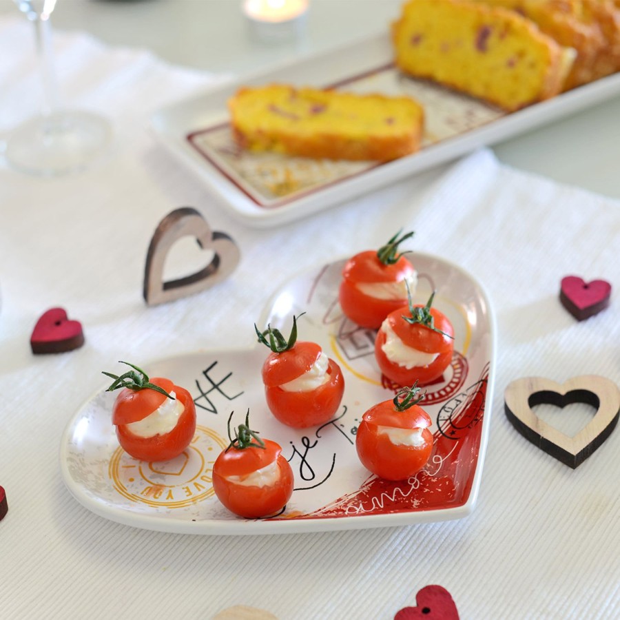 Table Egan | Sale&Pepe Heart Little Plate 15 11