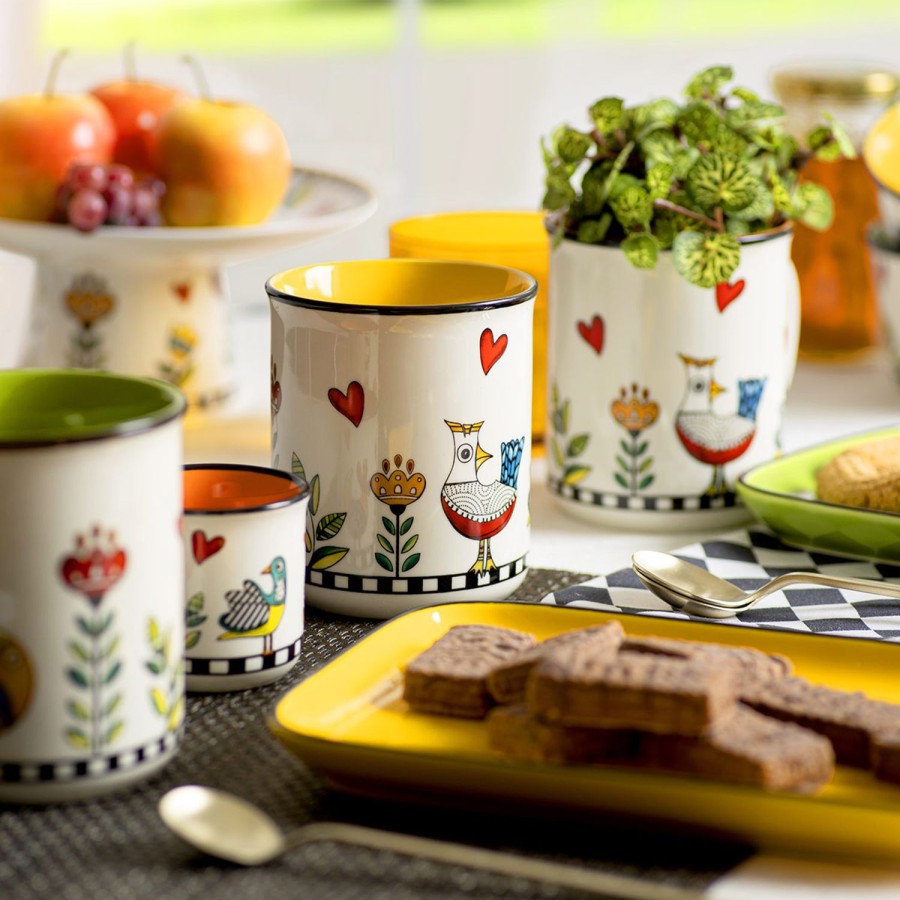 Breakfast Egan | Mug Cocorico Yellow Ml 380