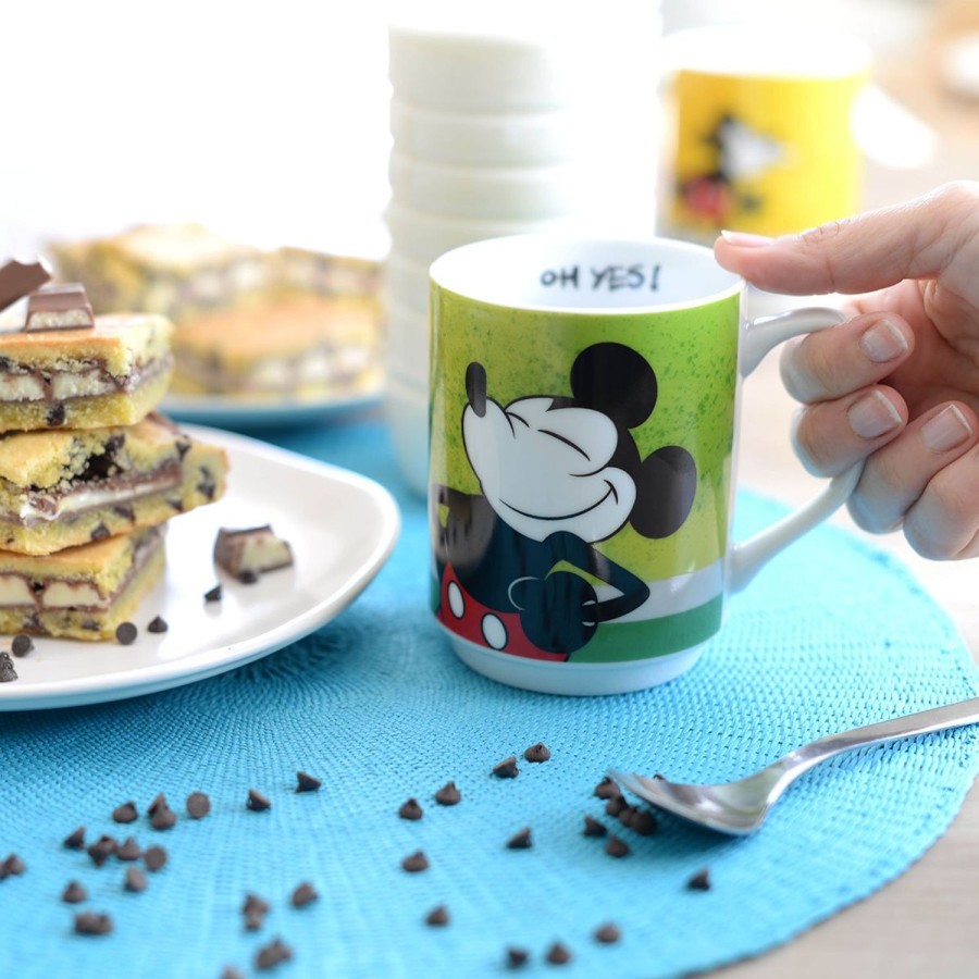 Breakfast Egan | Mickey I Am Ml.350 Green Stackable Mug