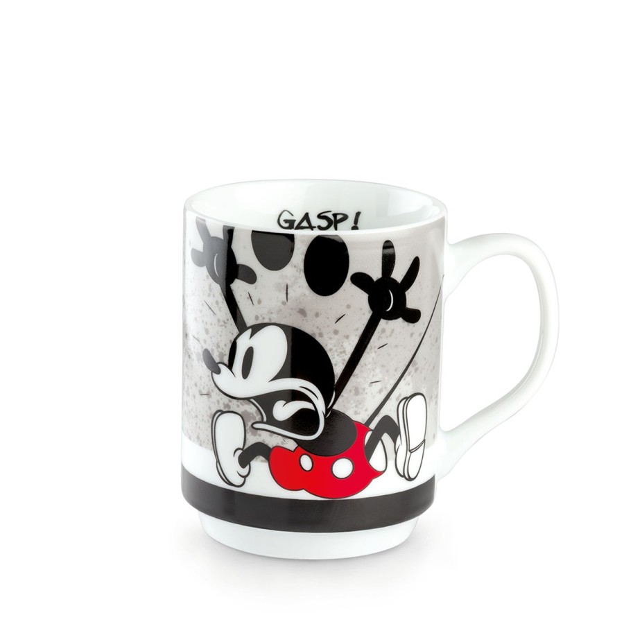 Breakfast Egan | Mickey I Am Ml.350 Grey Stackable Mug