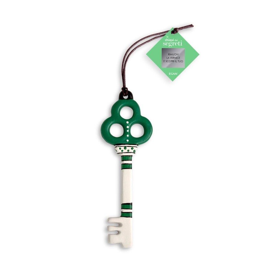 Gift Ideas Egan | The Key Of Secrets Clover Green 4X13