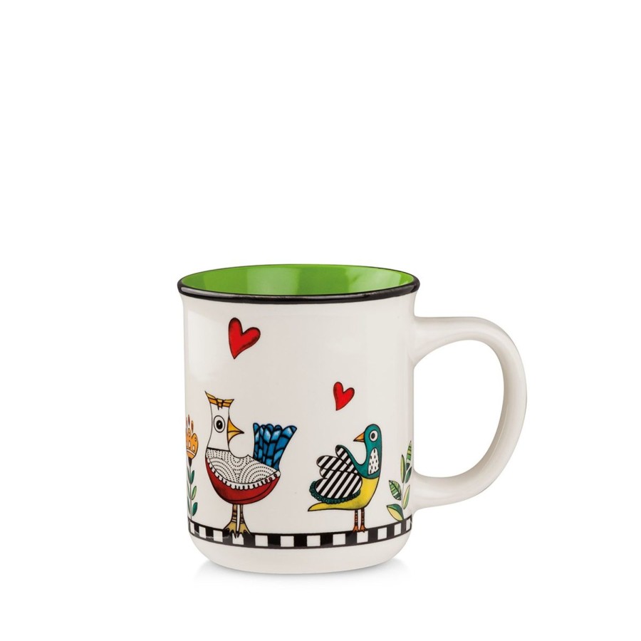 Breakfast Egan | Mug Cocorico Green Ml 380