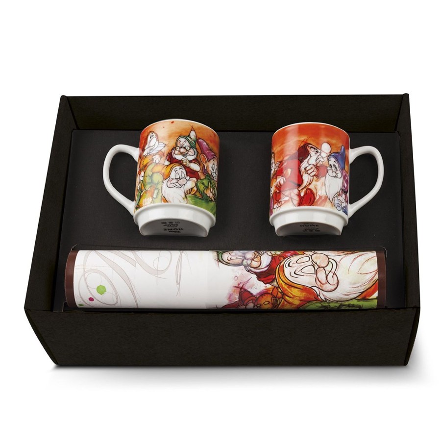 Breakfast Egan | Set 2 Mug + 2 Placemats 7 Dwarfs