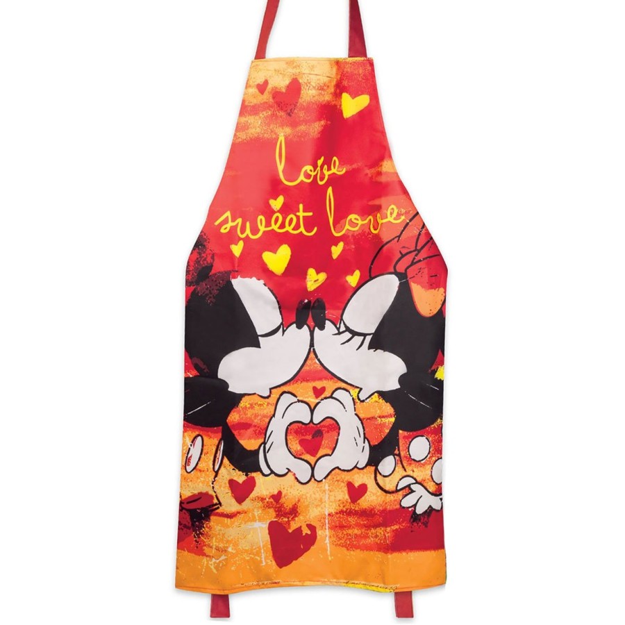 Kitchen Egan | Apron Mickey Mouse Red