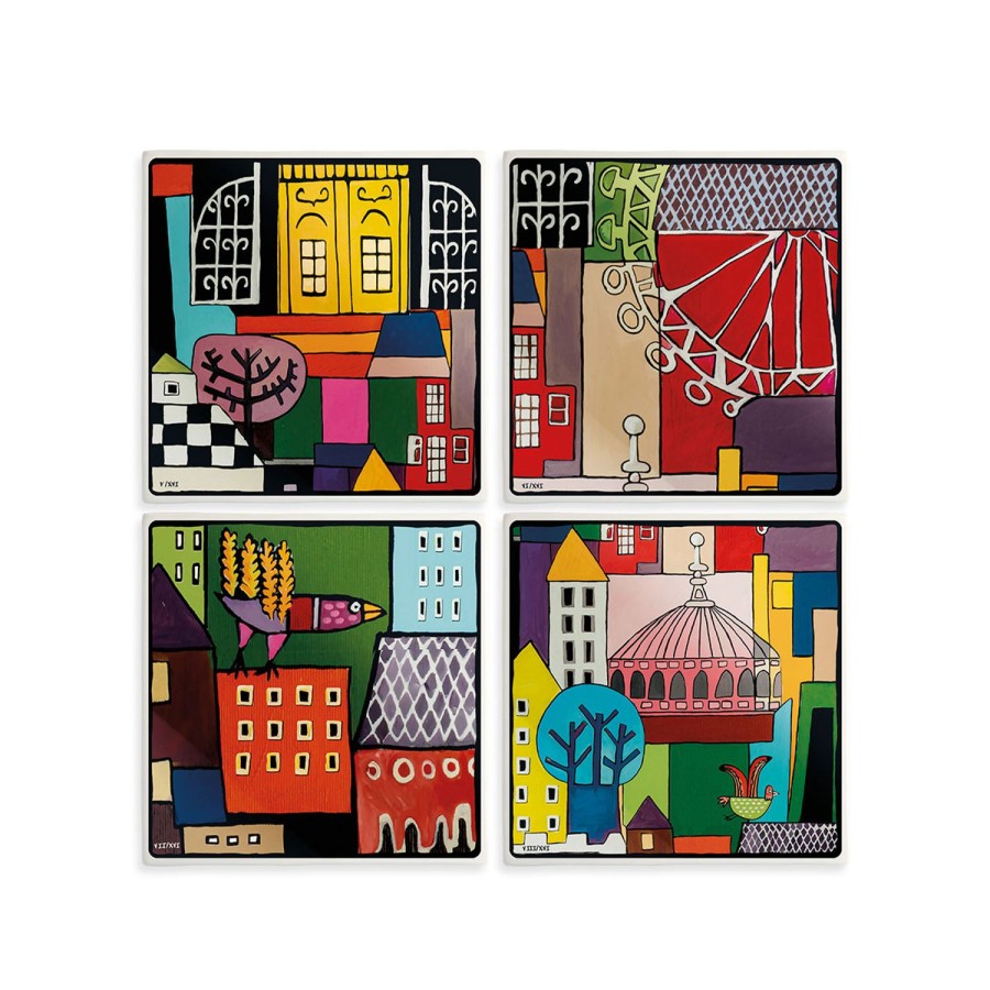 Home Furnishing Egan | Set 4 Tiles Cm 11 11 Chapter Ii