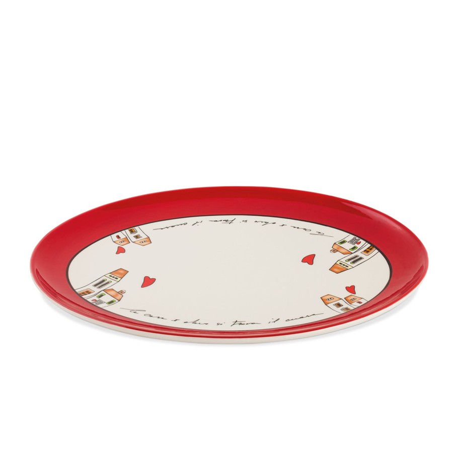 Table Egan | Oval Tray Le Casette 36X27 Cm