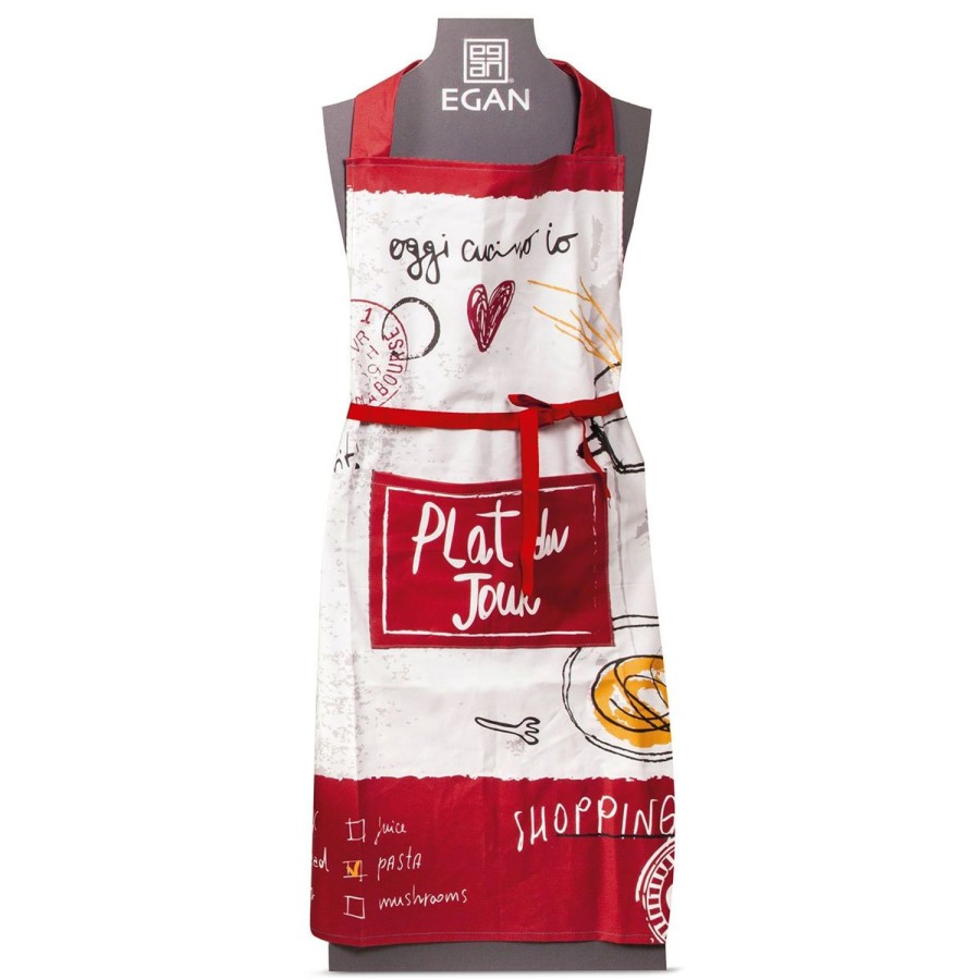 Kitchen Egan | Sale&Pepe Red Apron 65 80