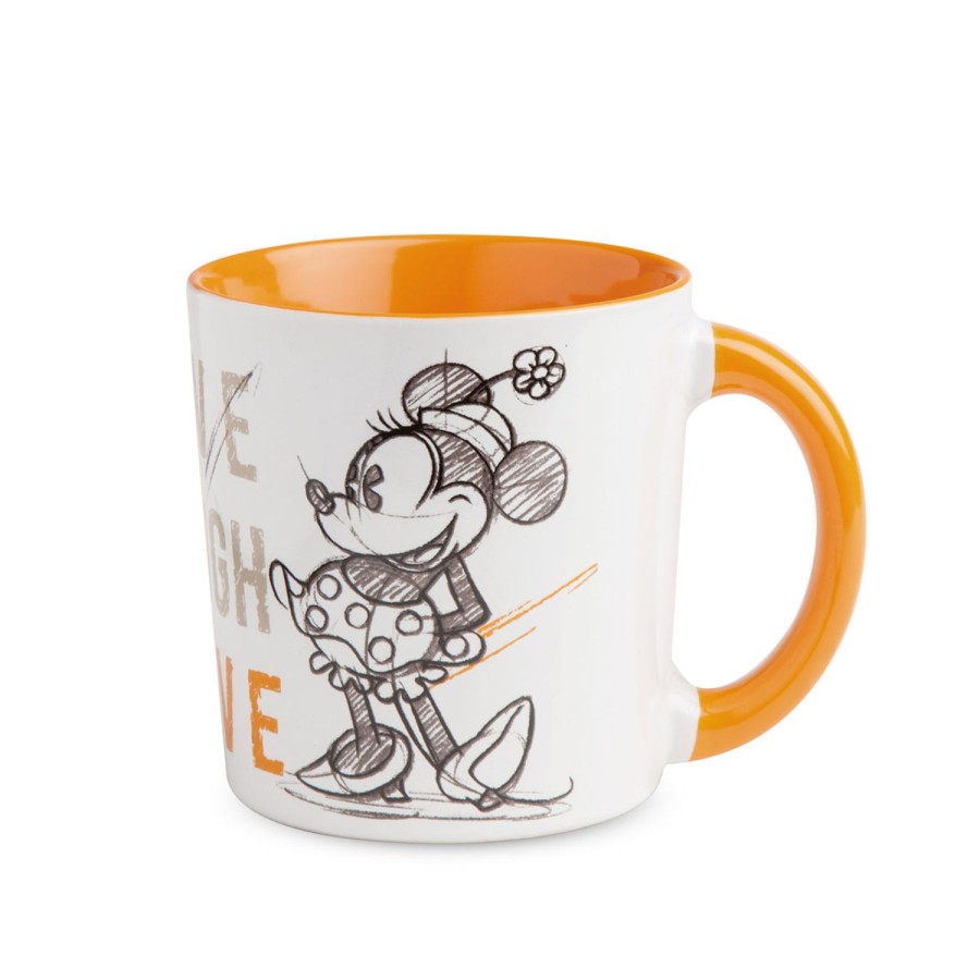 Breakfast Egan | Mug Mickey Live Laugh Love Orange