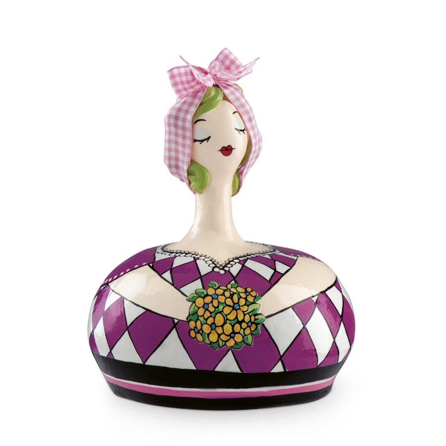 Gift Ideas Egan | Purple Money Box Le Pupazze With Bag