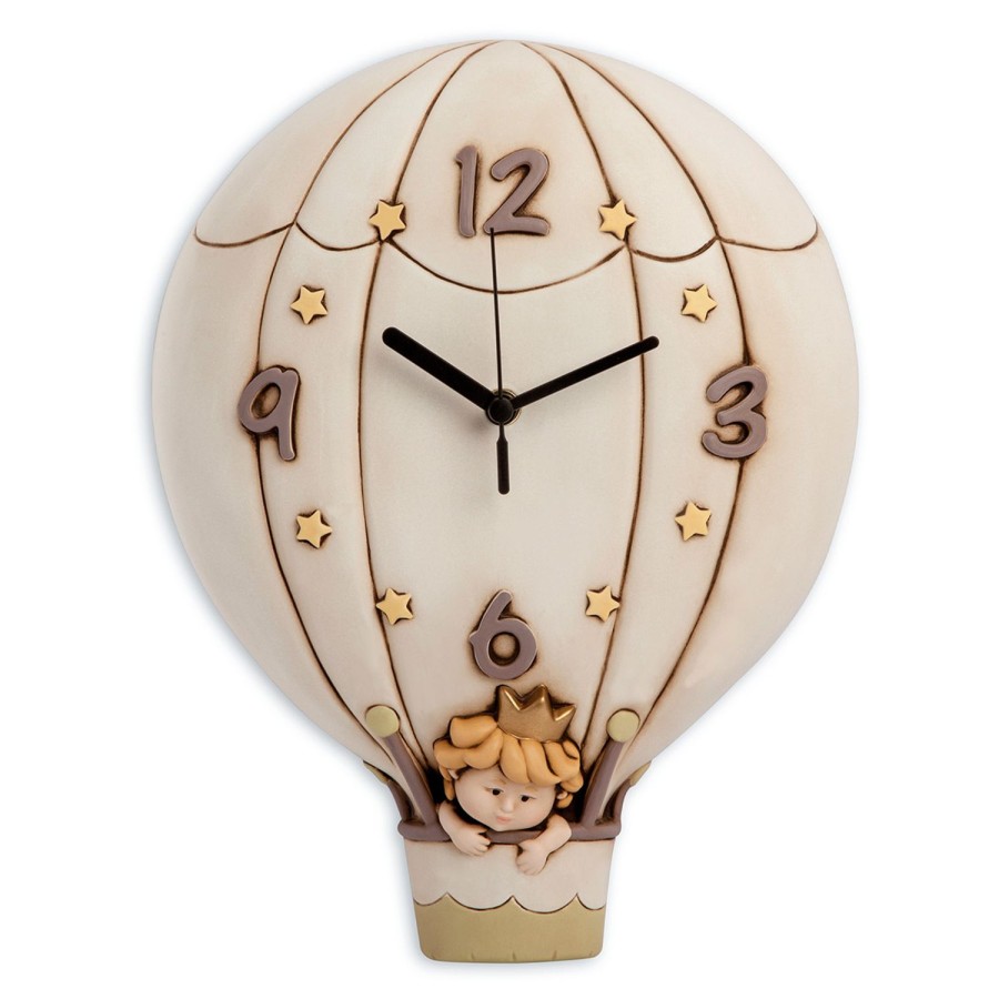 Home Furnishing Egan | Clock Piccoli Principi Hot-Air Balloon 23X30