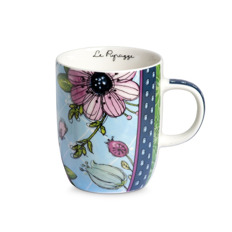 Breakfast Egan | Mug Le Pupazze Light Blue Ml 460