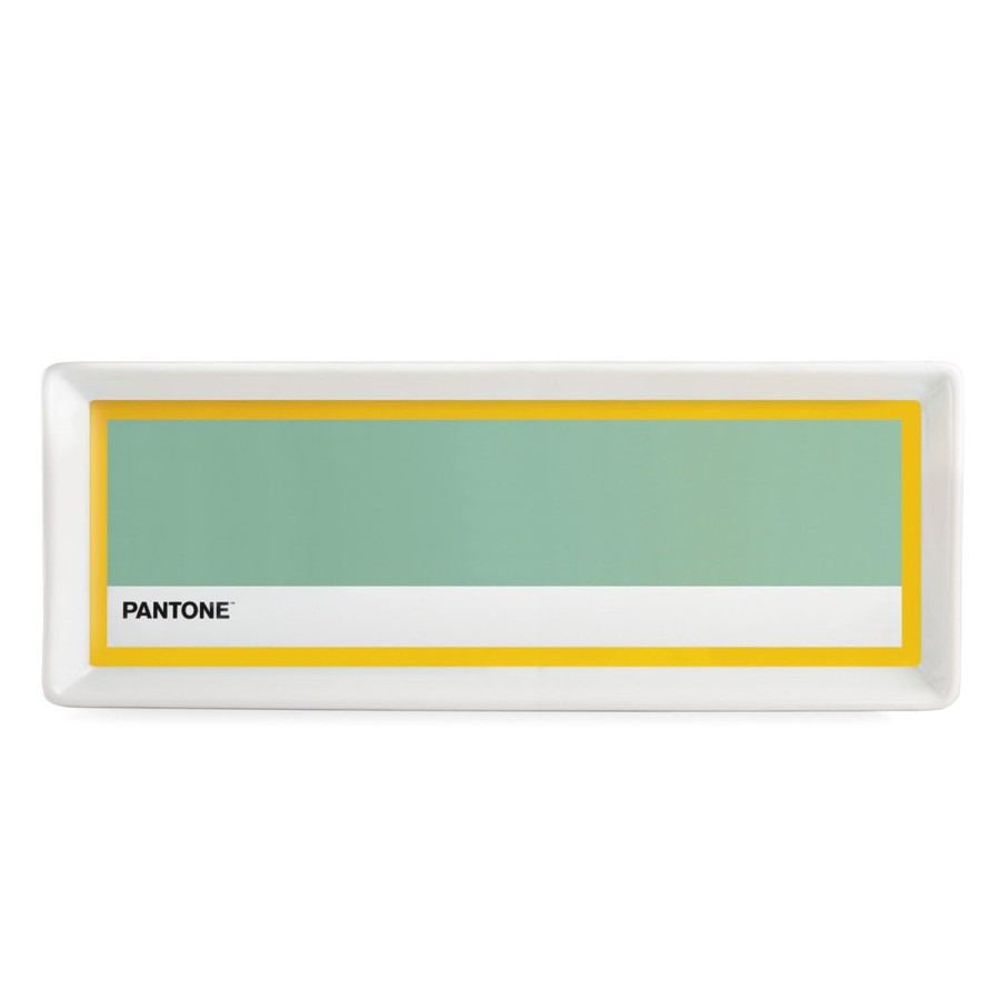 Table Egan | Pantone Solid Green / Yellow Rectangular Tray