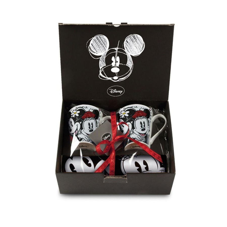 Breakfast Egan | Set 2Mugs Mickey And Minnie + Tote Bag