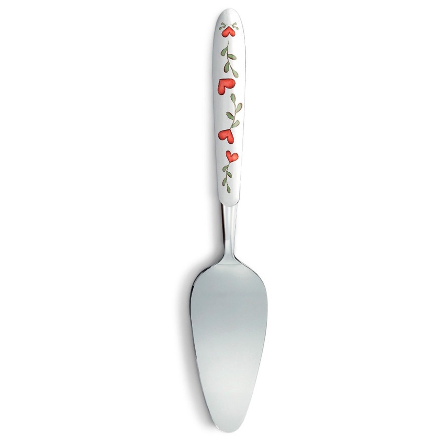 Table Egan | Cake Spoon "Tea For Two" Red