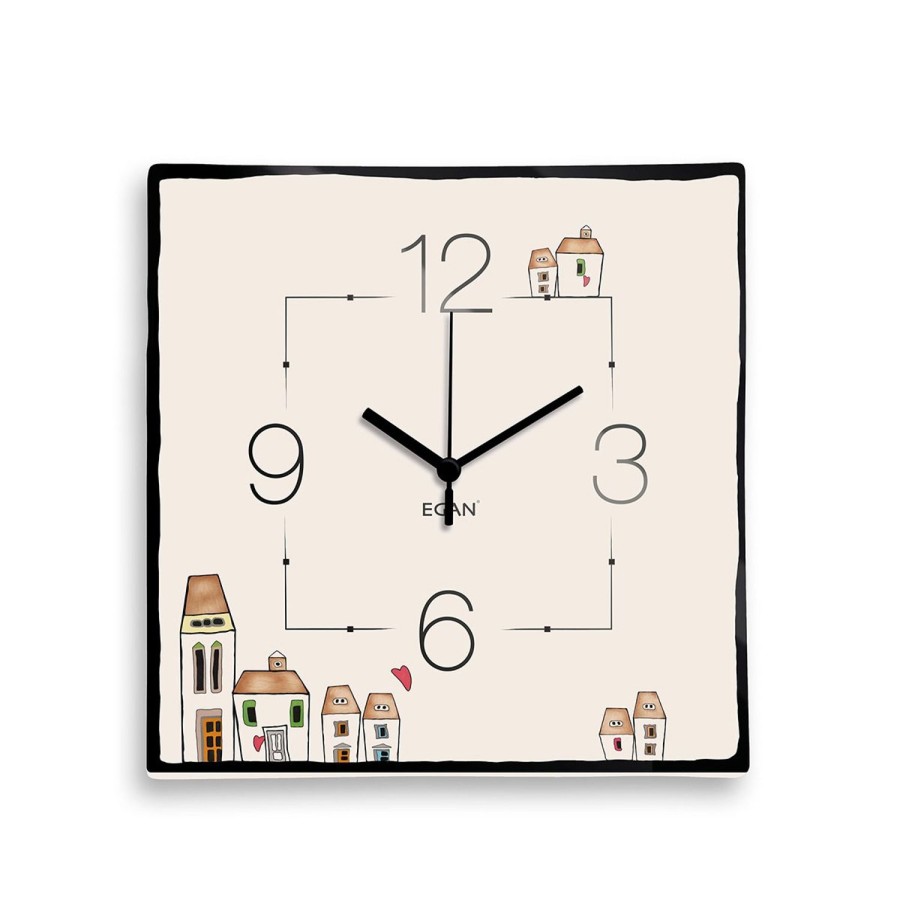 Home Furnishing Egan | Clock "Le Casette" 31X31