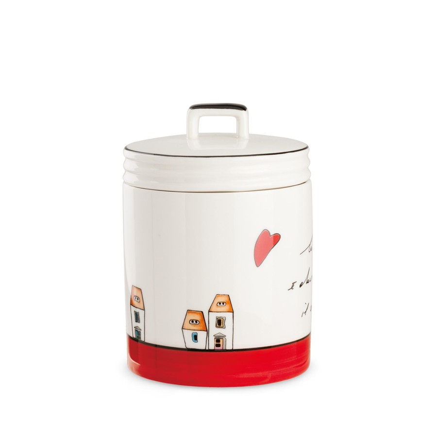 Kitchen Egan | Jar Le Casette Red 11X15