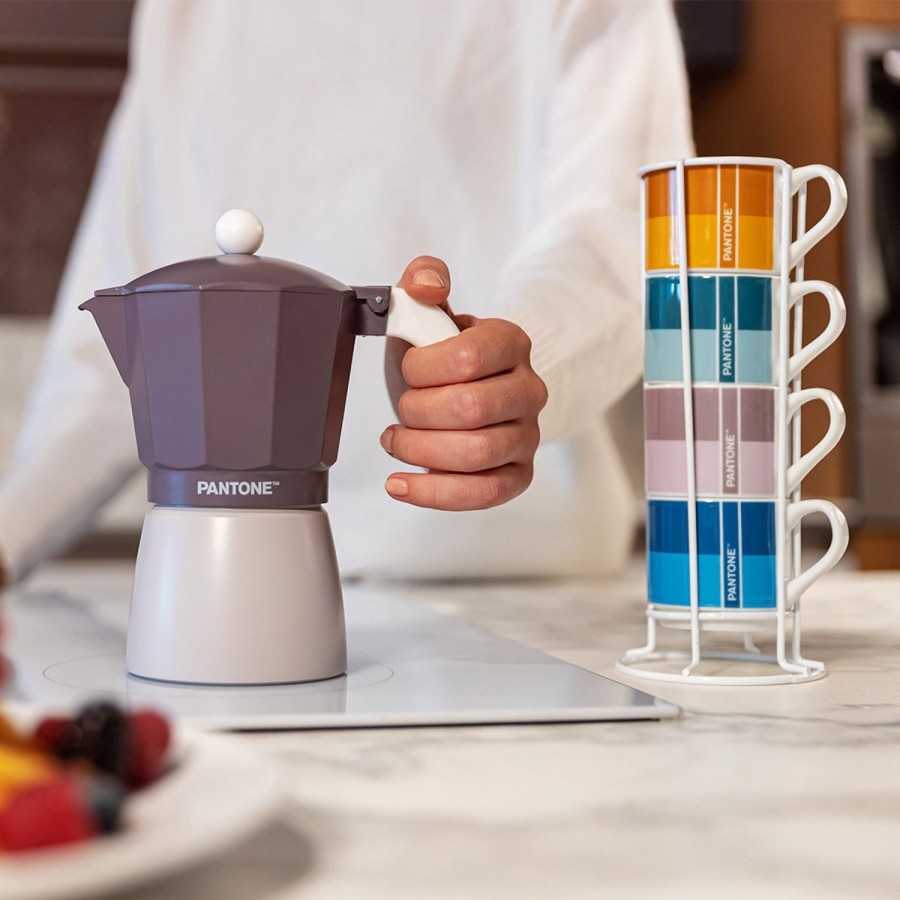 Breakfast Egan | Coffe Maker Pantone Linear Purple 6 Cups