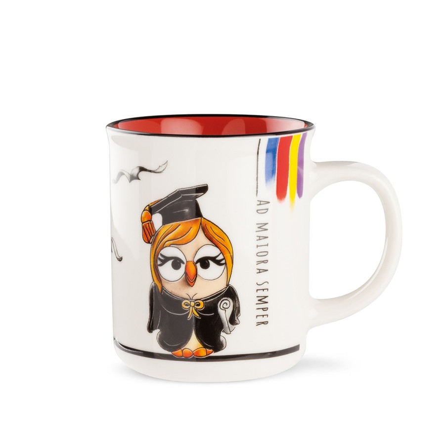 Breakfast Egan | Mug Graduate Lady Goofo 380 Ml