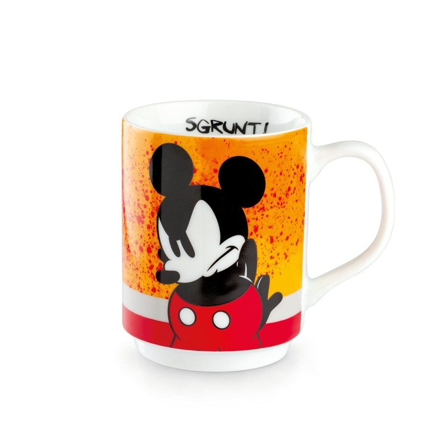 Breakfast Egan | Mickey I Am Ml.350 Orange Stackable Mug