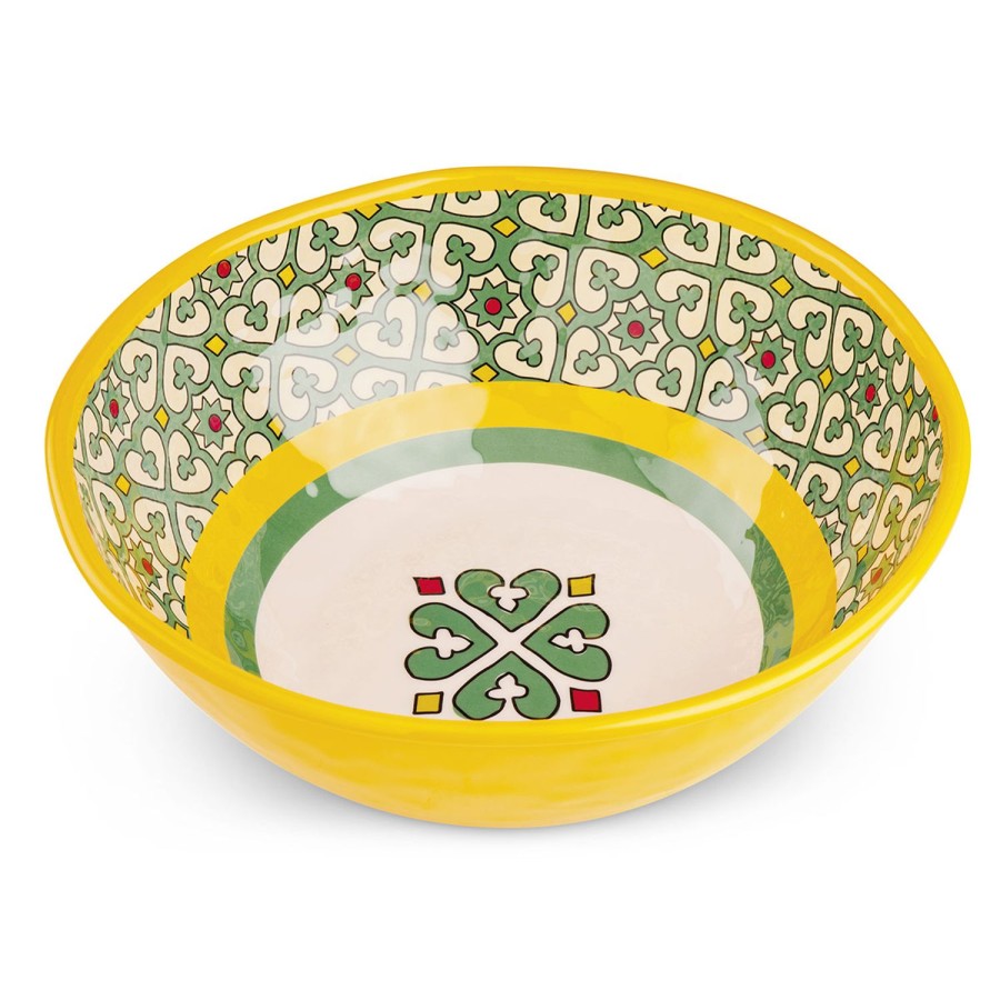 Table Egan | Salad Bowl Majorica Green O Cm. 31