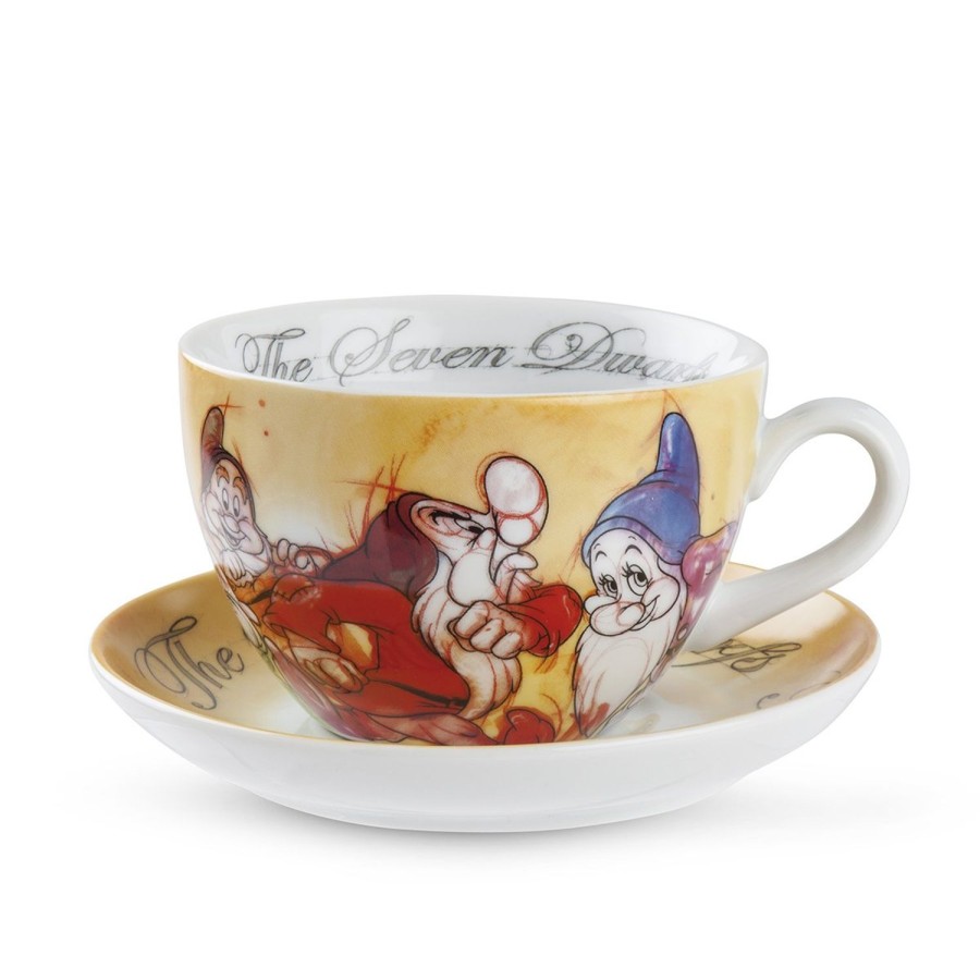 Breakfast Egan | Cappuccino Cup With Saucer 7 Dwarfs Ml 500