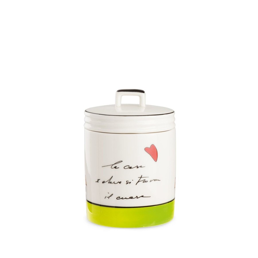 Kitchen Egan | Jar Le Casette Green 9X12