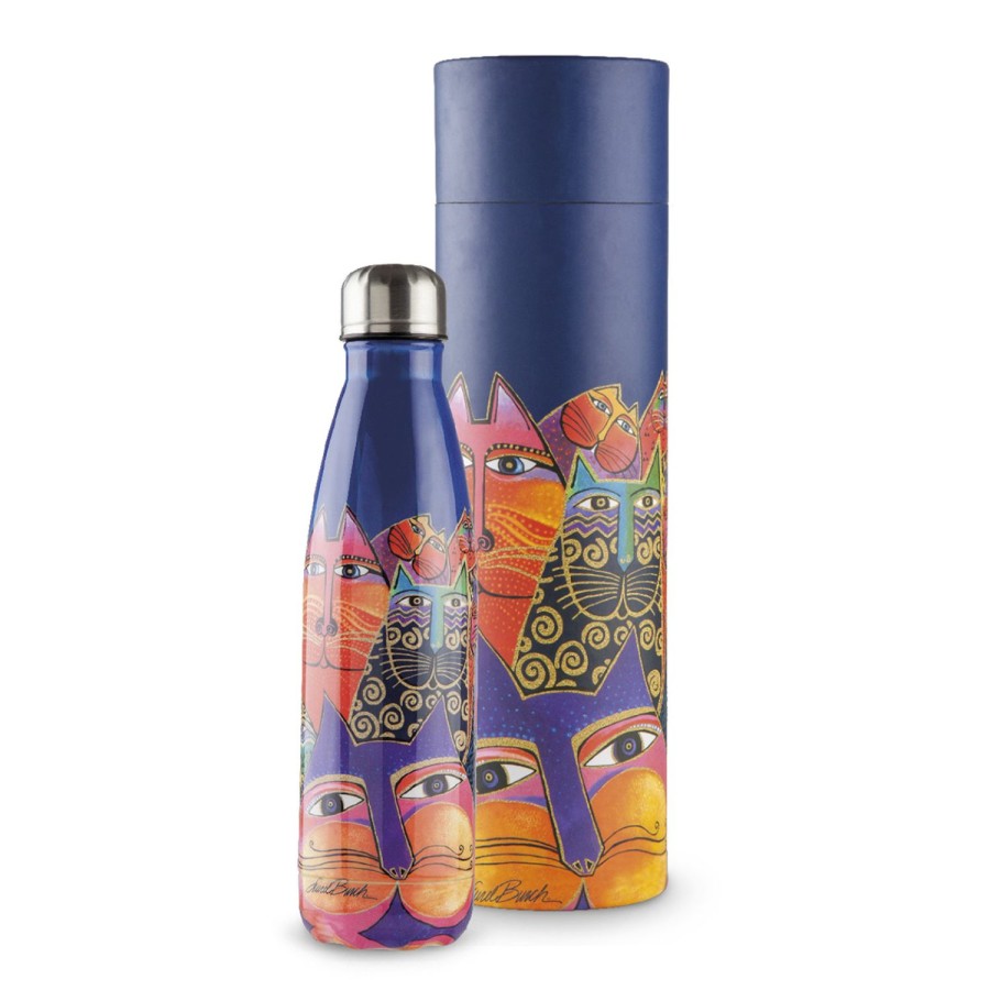 Table Egan | Water Bottle Laurel Burch Fantastic Felines Blue Ml.500