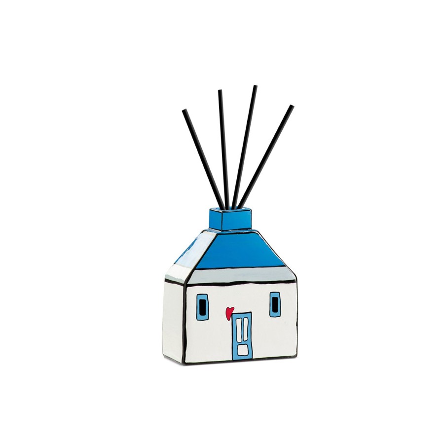 Home Furnishing Egan | Scent Diffuser Le Casette Blue Cm 11X13