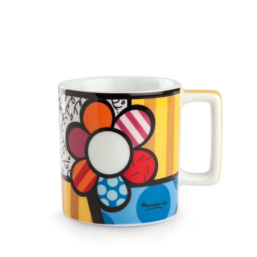 Breakfast Egan | Mug Britto Flower Ml.400