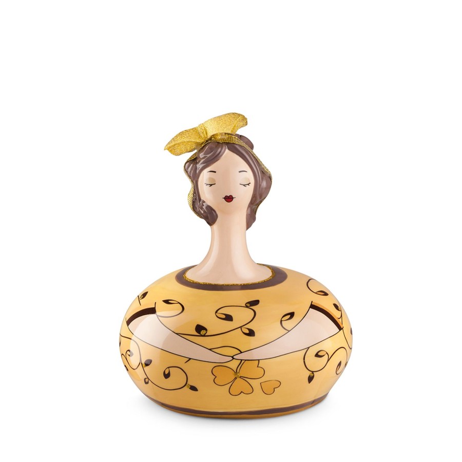 Home Furnishing Egan | Figurine Le Pupazze Yvory Cm. 14X17