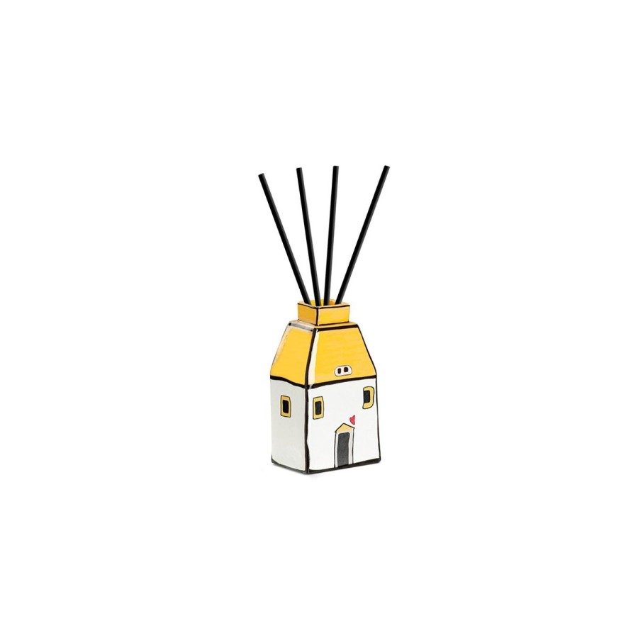 Home Furnishing Egan | Scent Diffuser Le Casette Yellow Cm 6X11