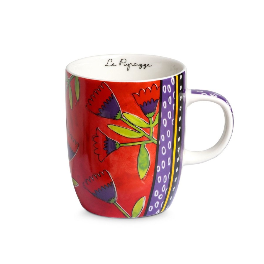 Breakfast Egan | Mug Le Pupazze Red Ml 460