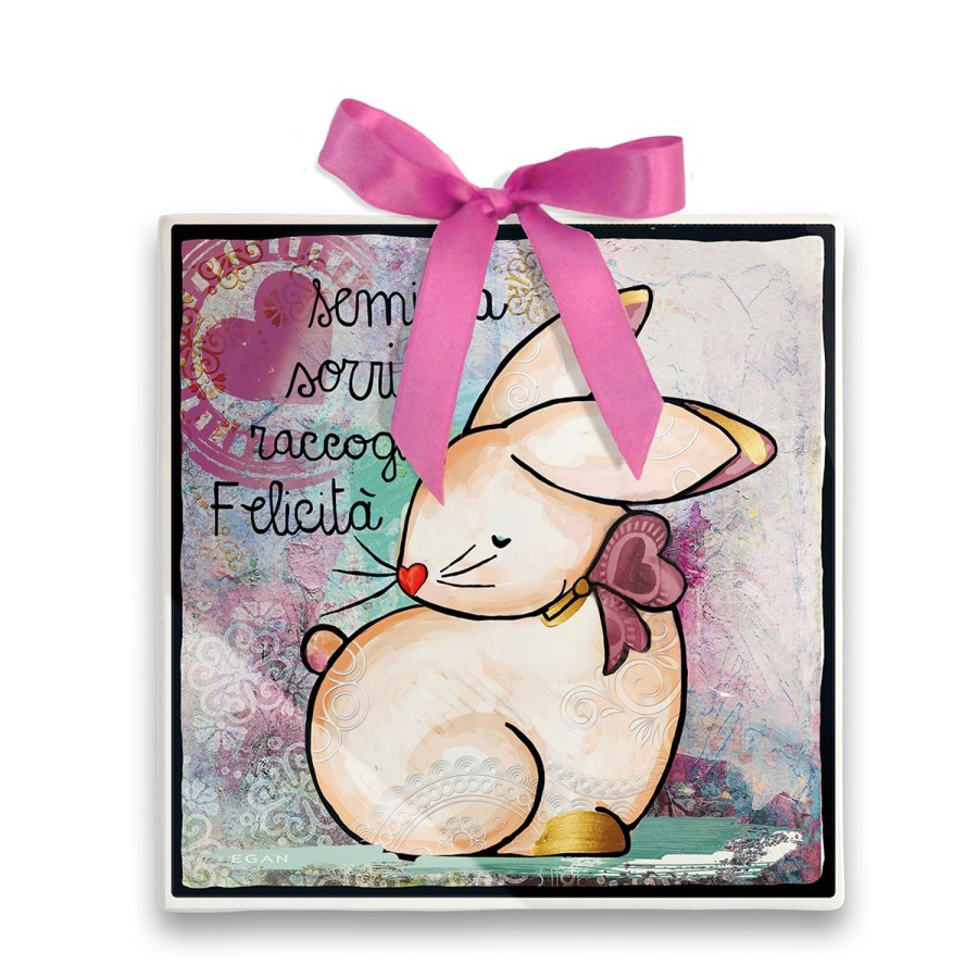 Home Furnishing Egan | Tile Best Friend Rabbit 21X21