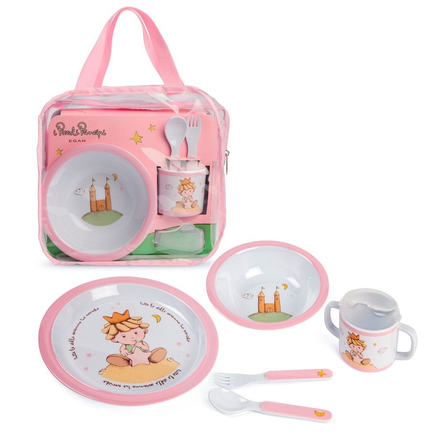 Kids Egan | Baby Food Set Piccoli Principi Pink