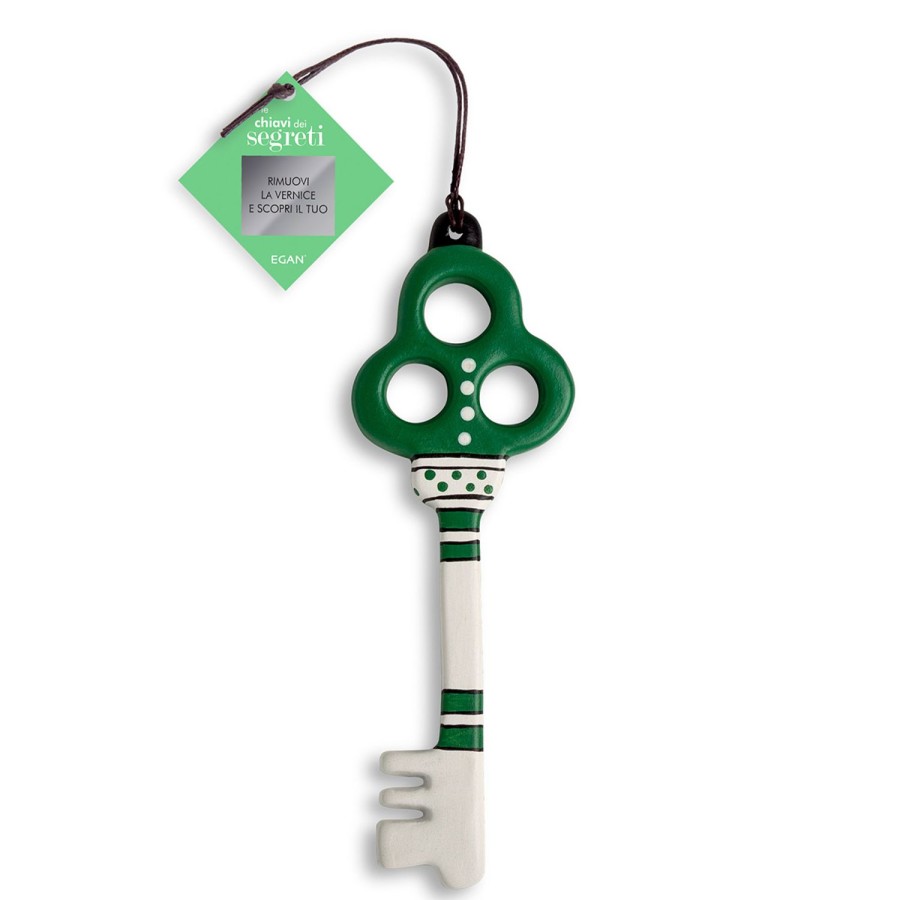 Gift Ideas Egan | The Key Of Secrets Clover Green 6X18