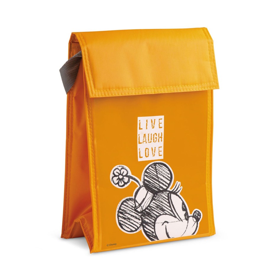 Kids Egan | Cooler Bag Minnie Live Laugh Love Orange