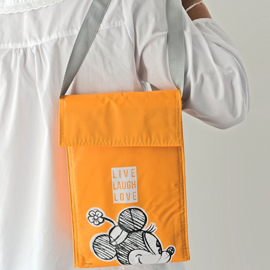 Kids Egan | Cooler Bag Minnie Live Laugh Love Orange