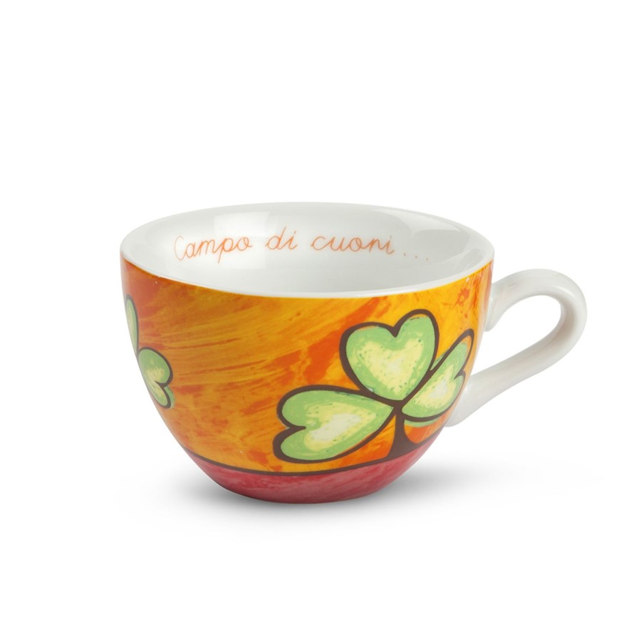 Breakfast Egan | Breakfast Cup Campo Di Cuori Orange