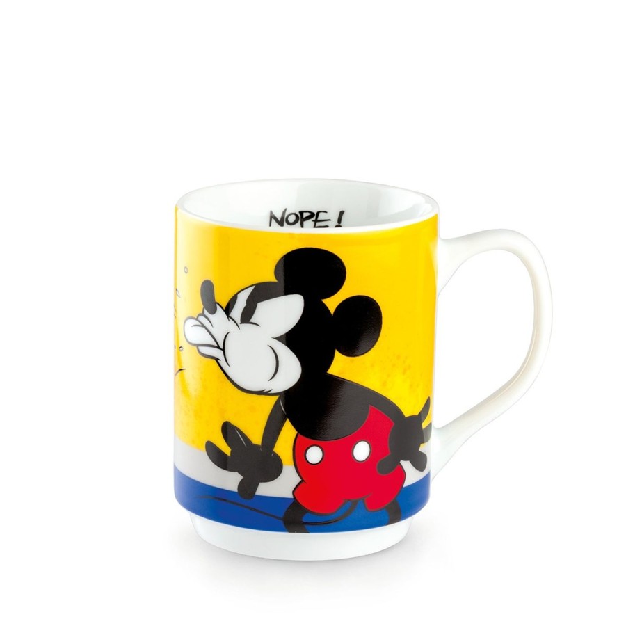 Breakfast Egan | Mickey I Am Ml.350 Yellow Stackable Mug