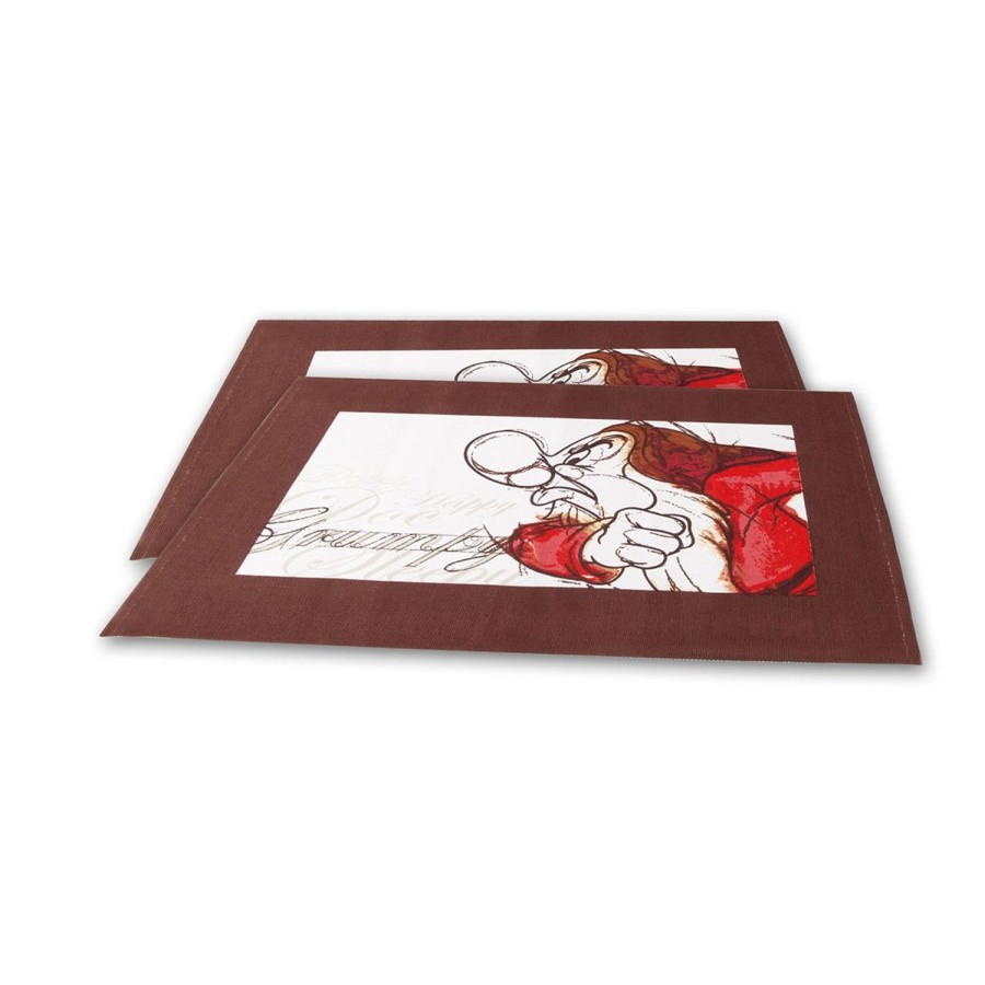 Table Egan | Set 2 Placemats Grumpy 55X35