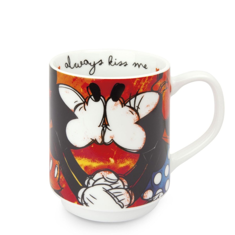 Breakfast Egan | Stackable Mug Red Mickey Mouse