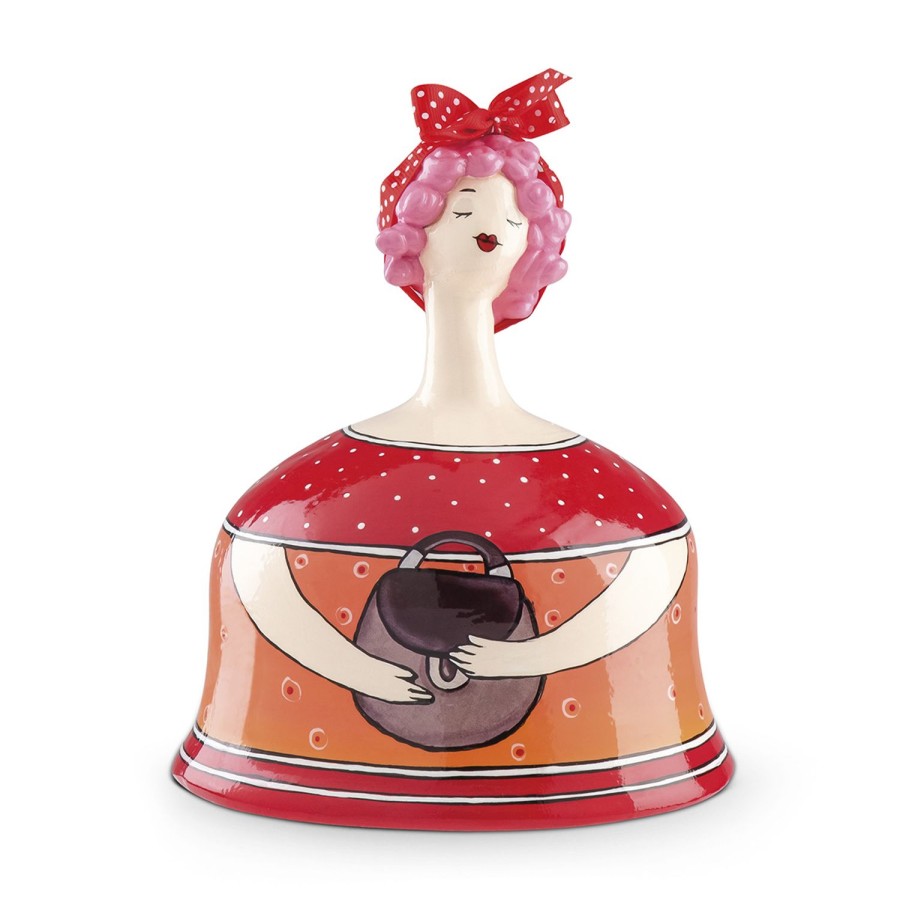 Gift Ideas Egan | Red Money Box Le Pupazze With Bag