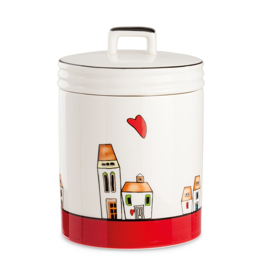 Kitchen Egan | Jar Le Casette Red 11X15