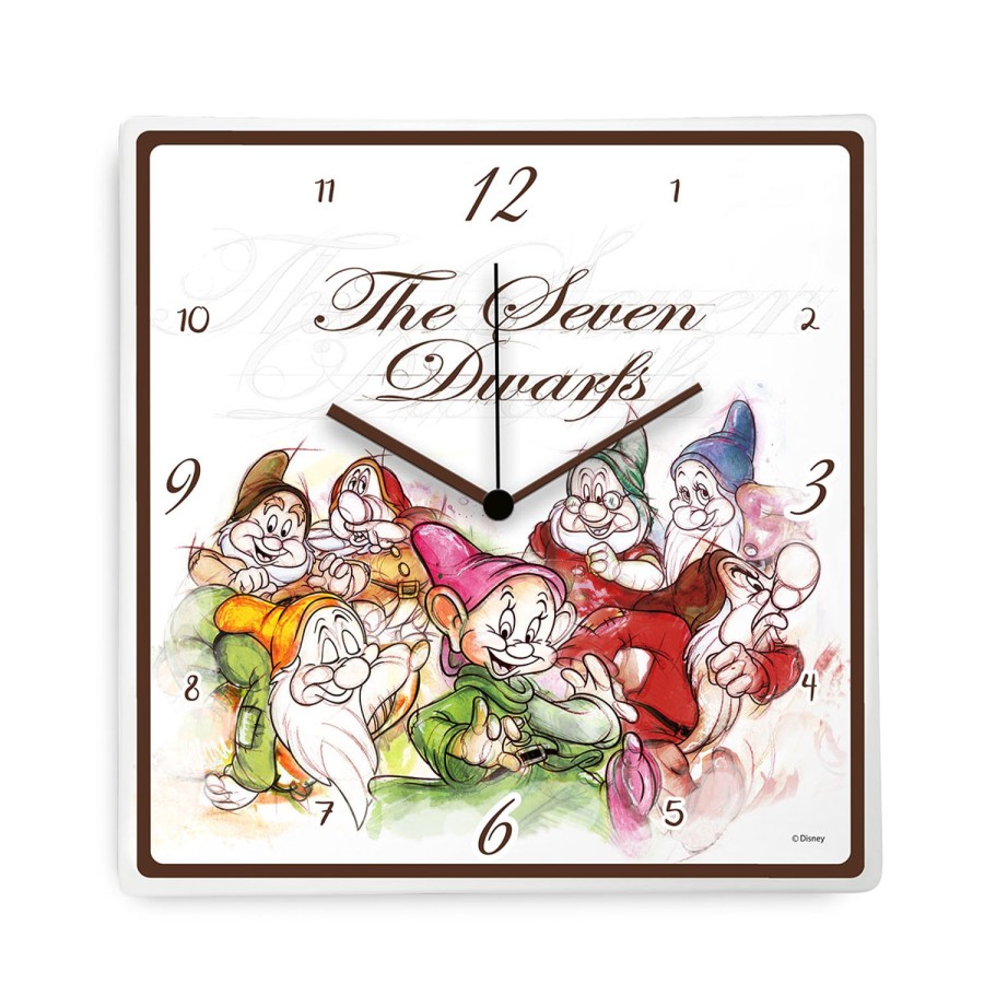 Home Furnishing Egan | Clock 7 Dwarfs Cm 31X31