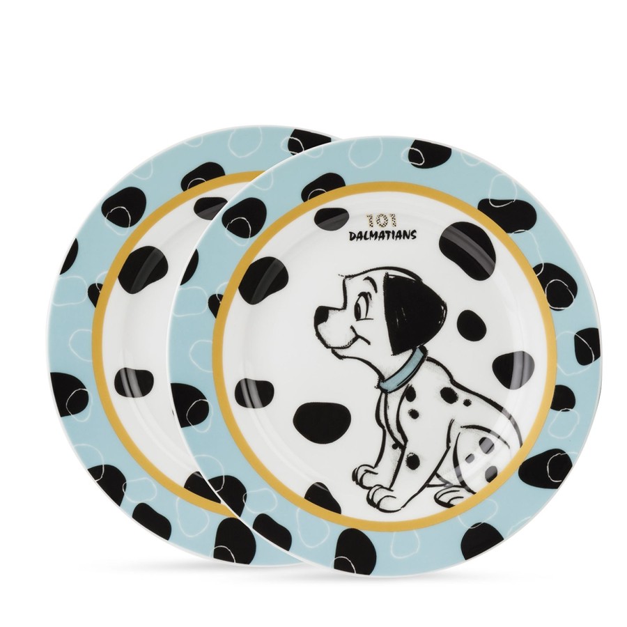 Kids Egan | Set 2 Plates 101 Light Blue D. 19